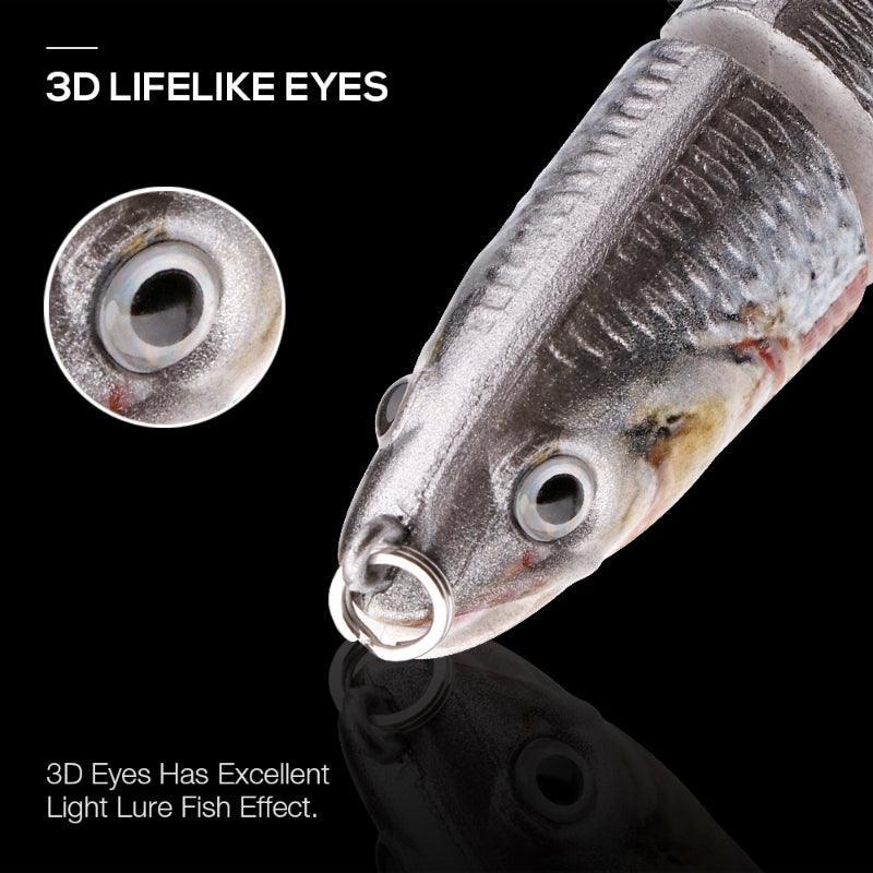 10cm Slow Sinking Swimbait-USA Fish Bait