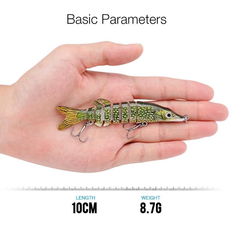 Lifelike Pike Swimbait Set-USA Fish Bait