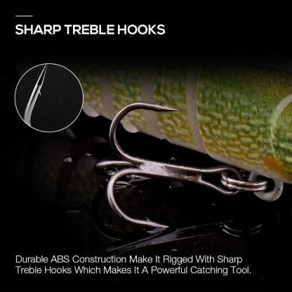 Lifelike Pike Swimbait Set-USA Fish Bait