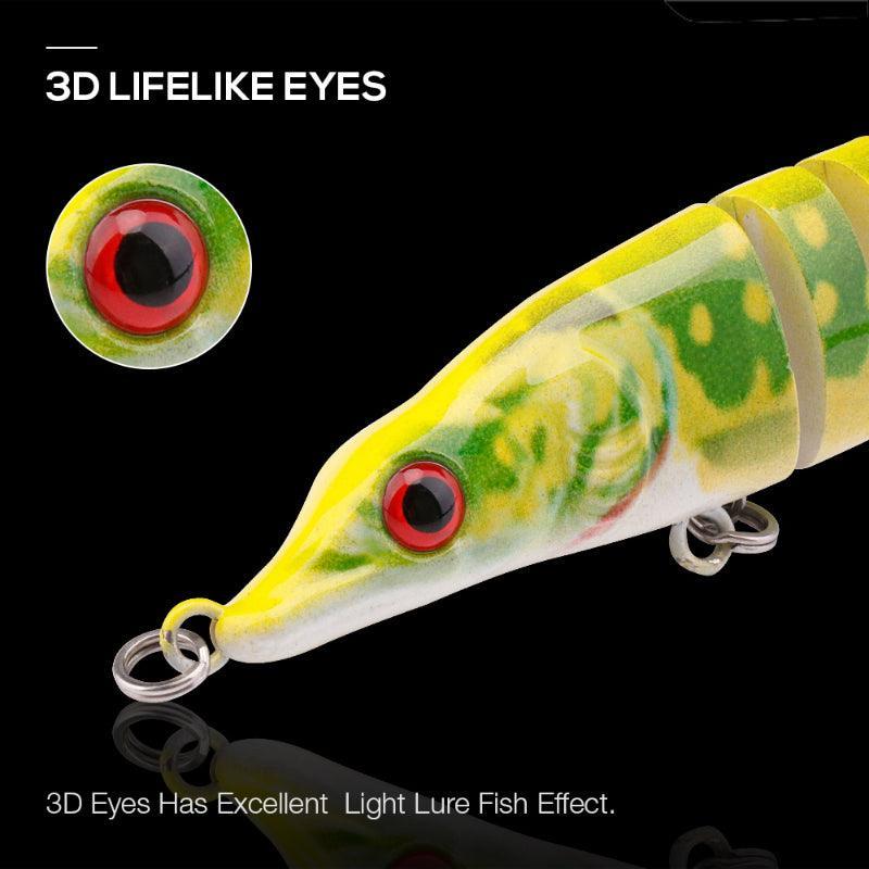 Lifelike Pike Swimbait Set-USA Fish Bait