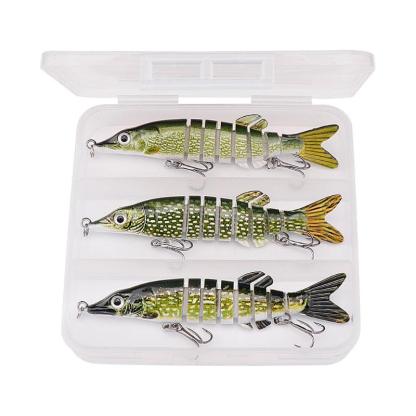 Lifelike Pike Swimbait Set-USA Fish Bait