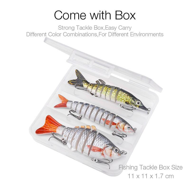 10cm Mix Swimbait Set-USA Fish Bait