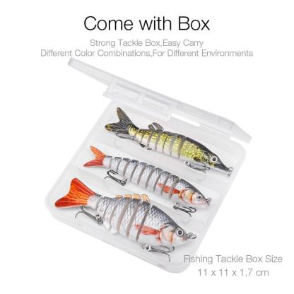 10cm Mix Swimbait Set-USA Fish Bait
