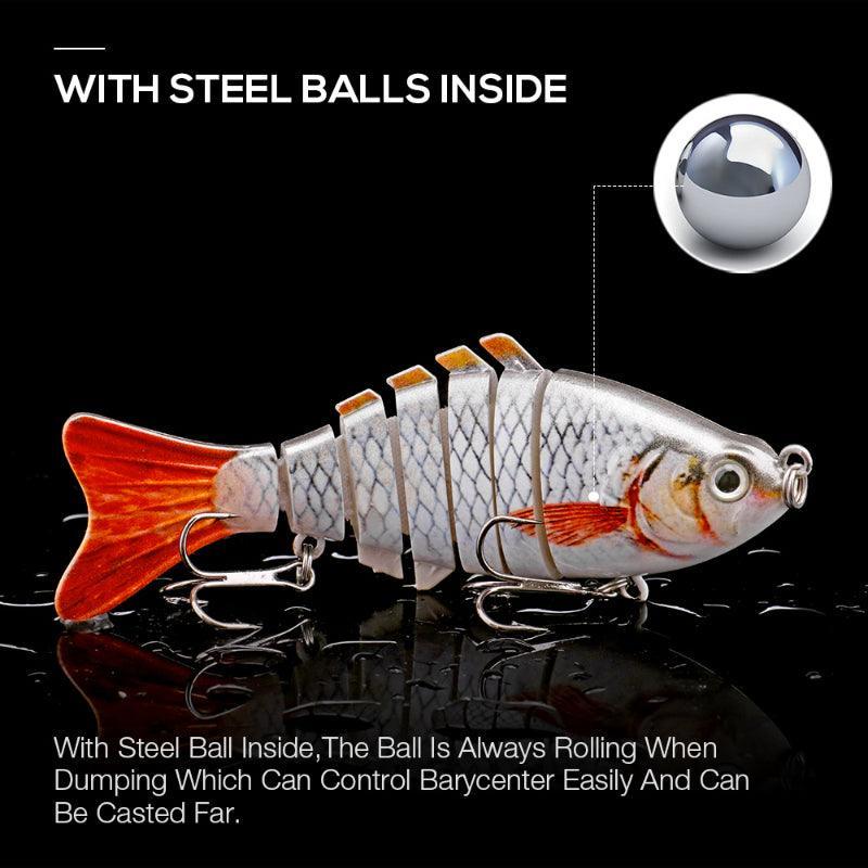 10cm Mix Swimbait Set-USA Fish Bait