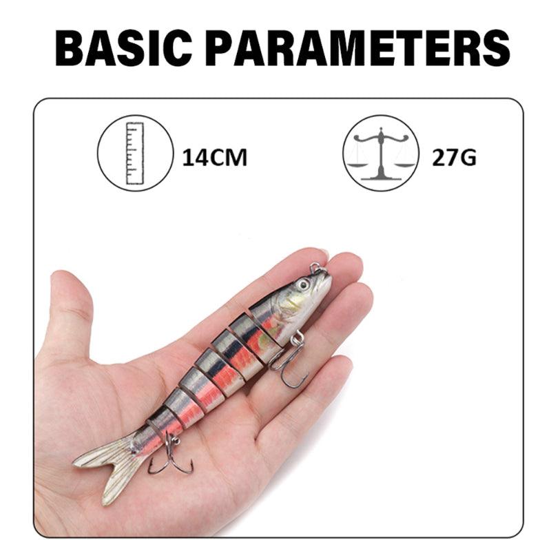 14cm Sinking Swimbait Lure-USA Fish Bait