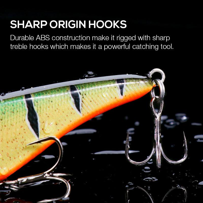Jerk Bait Rattling Lures-USA Fish Bait