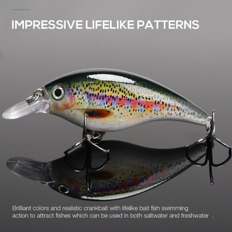 7cm Pike Fishing Lures-USA Fish Bait