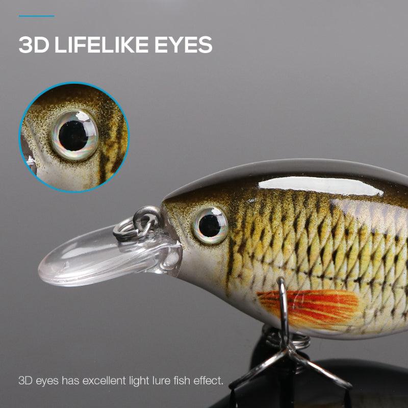 7cm Pike Fishing Lures-USA Fish Bait