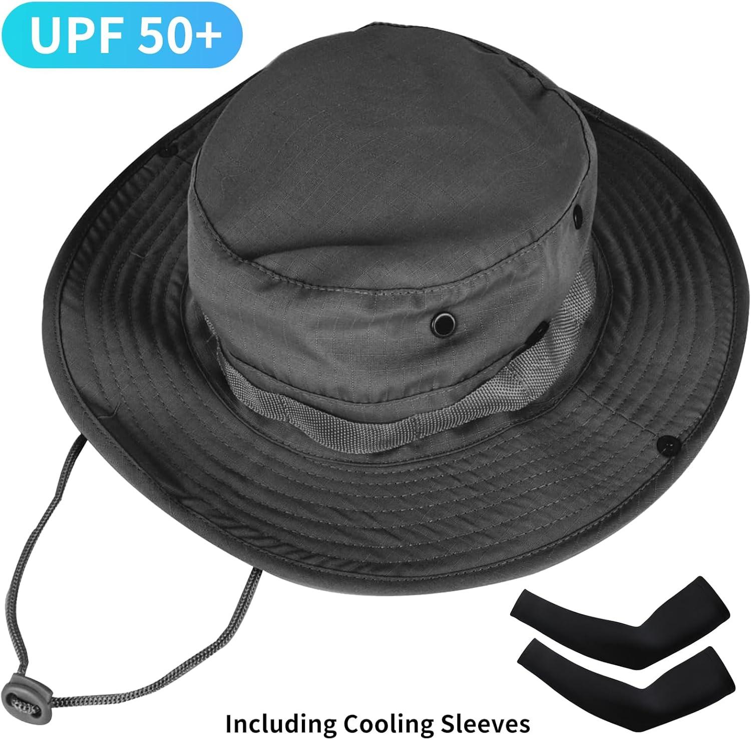Upgraded Foldable Boonie Hat For Outdoor Activities - USA Fish Bait