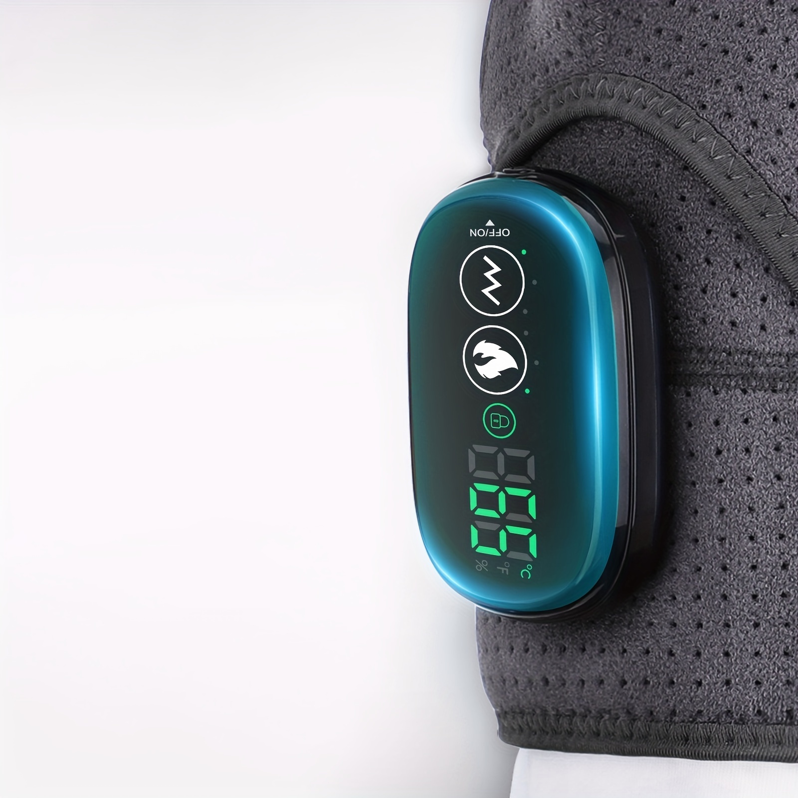 Portable Heated Massage Wrap Device Unit