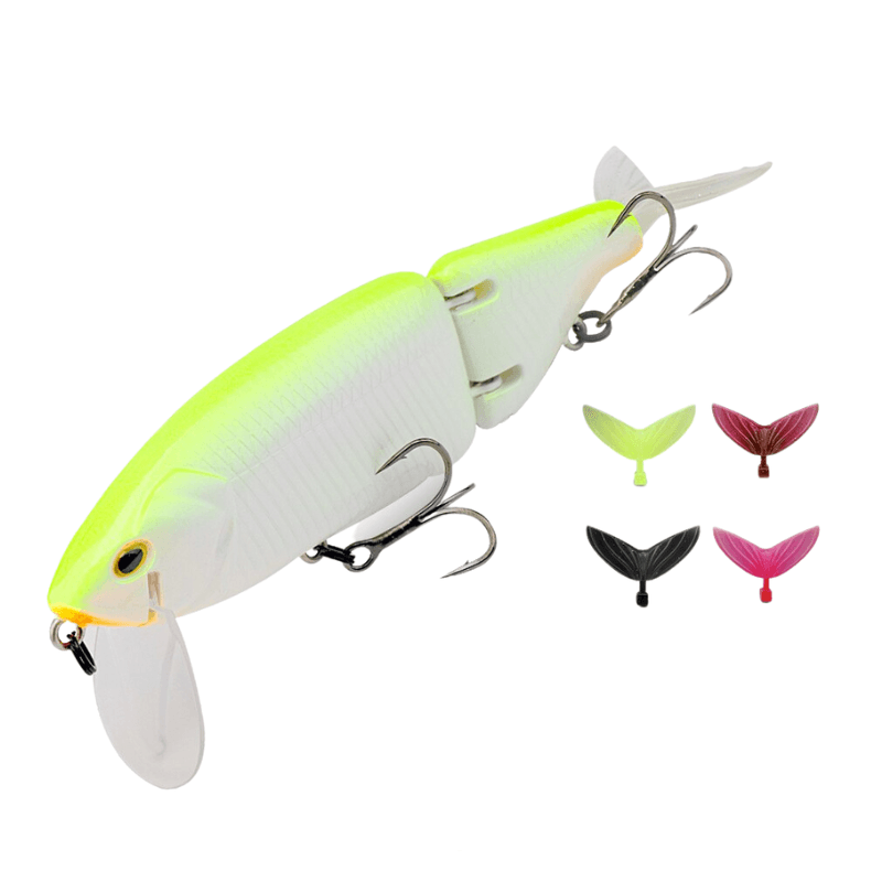 Artificial Jointed Bait Wobbler Glider for Bass and Pike - USA Fish Bait