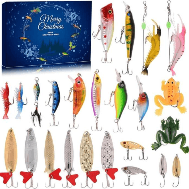 Fishing Gear Countdown - 24 Days Advent Calendar-USA Fish Bait