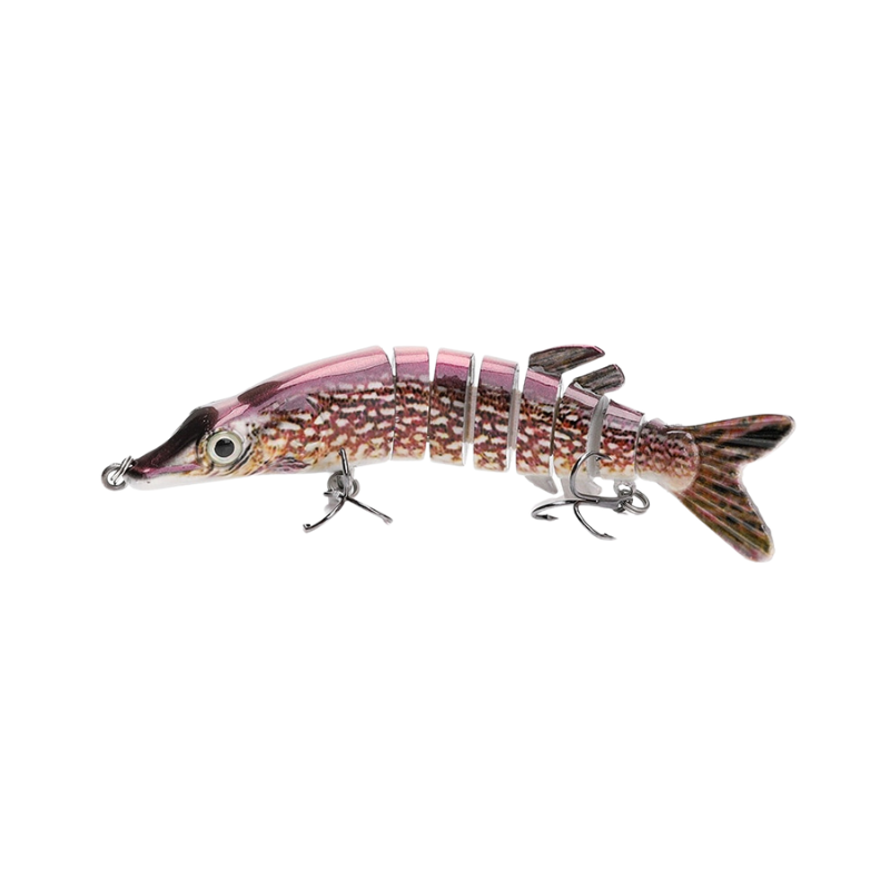 Segment Jointed Pike Lure-USA Fish Bait