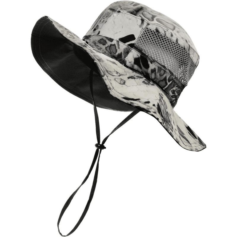 Lightweight Wide Brim Sun Hat For Outdoor Activities And Travel - USA Fish Bait