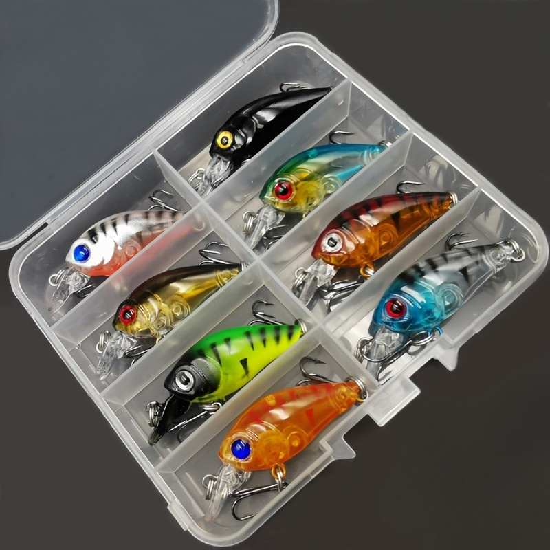 Crankbait Minnow Lure Set