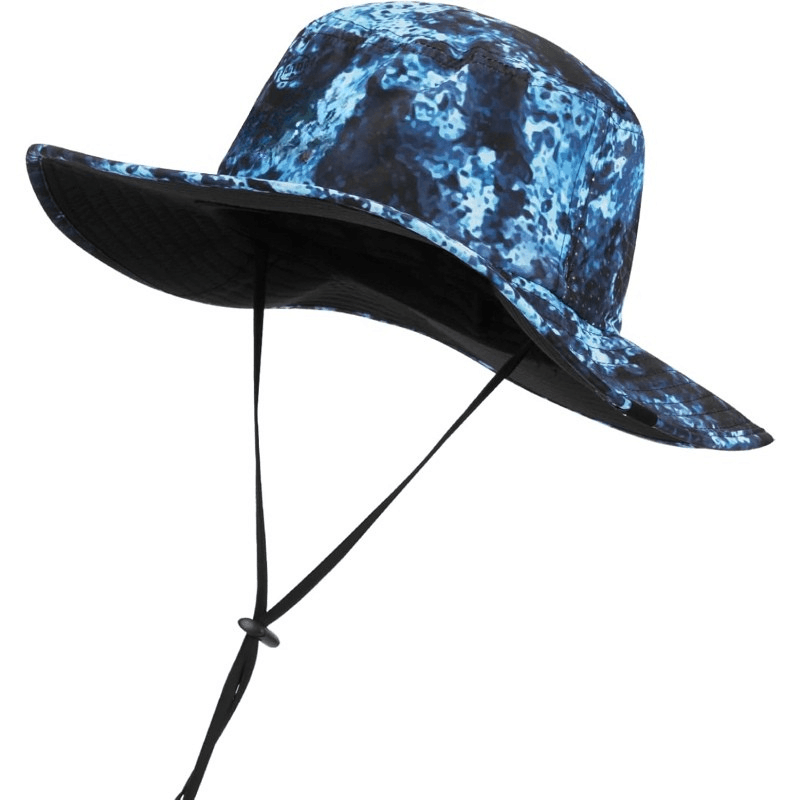 Lightweight Wide Brim Sun Hat For Outdoor Activities And Travel - USA Fish Bait
