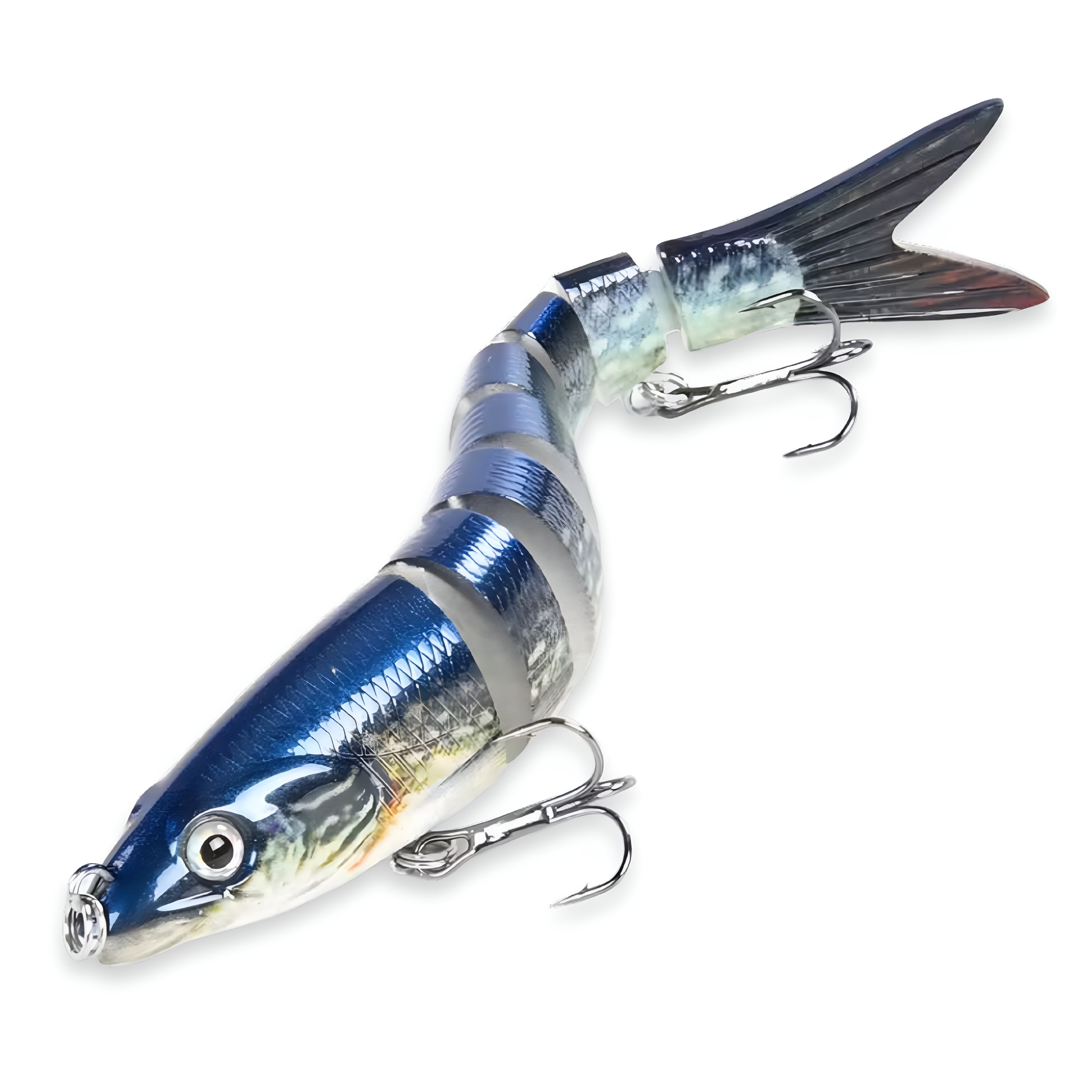 Fishing Lures Multi Jointed Swimbait Crankbait Slow Sinking Bionic Artificial Bait Freshwater Saltwater Trout Bass