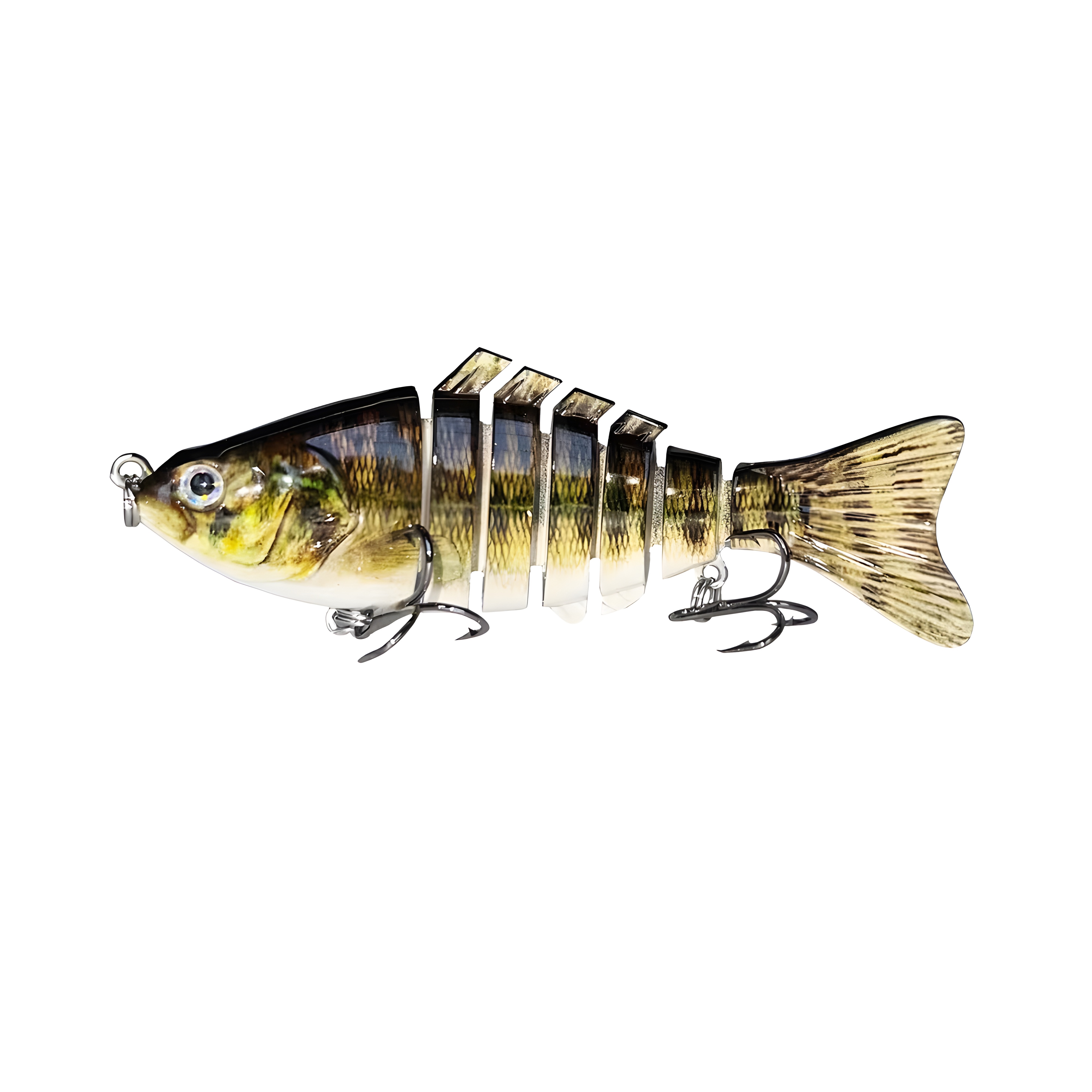 Lures, Full-Size Multi Jointed Swimbait, Slow Sinking Segmented Bass Fishing Lure