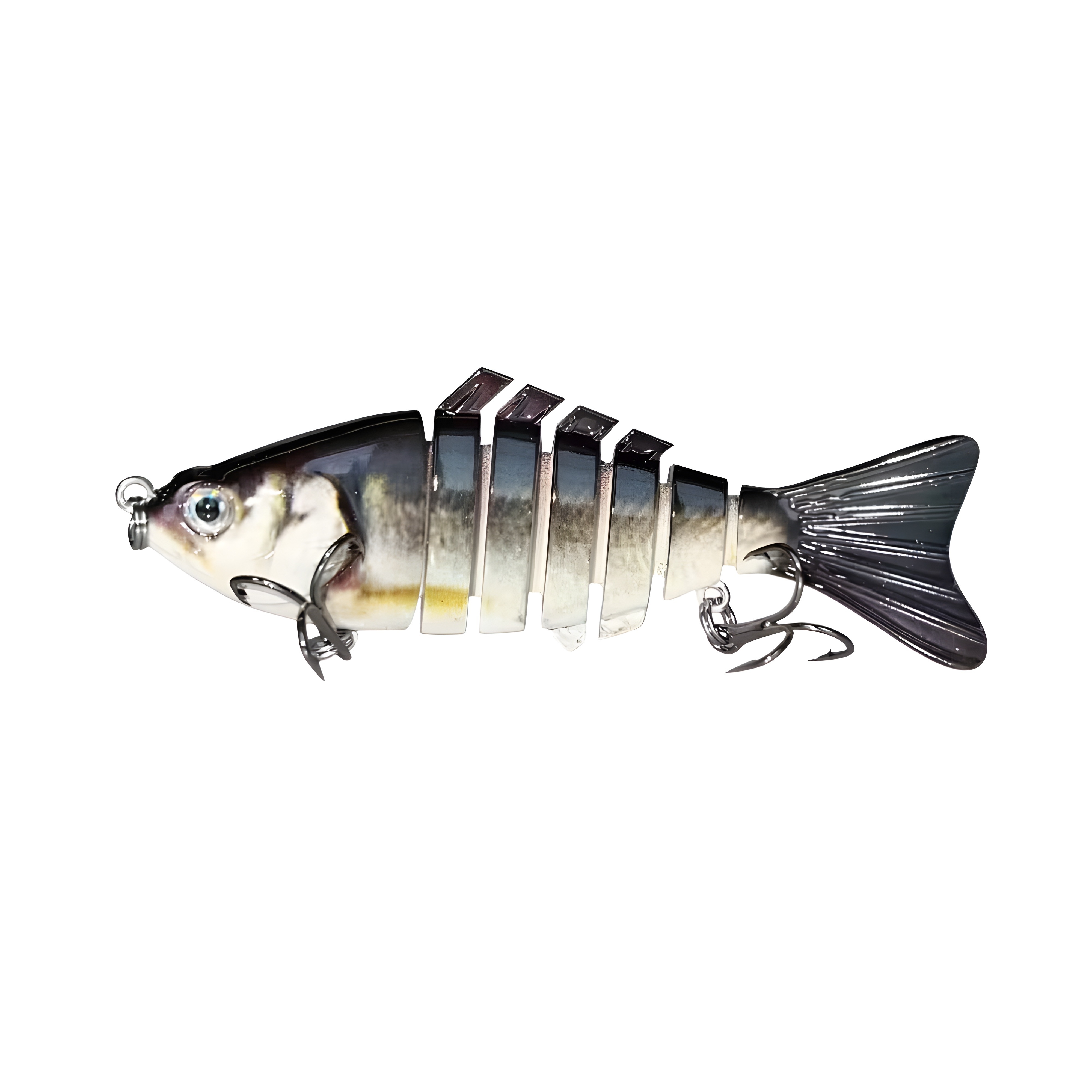Lures, Full-Size Multi Jointed Swimbait, Slow Sinking Segmented Bass Fishing Lure