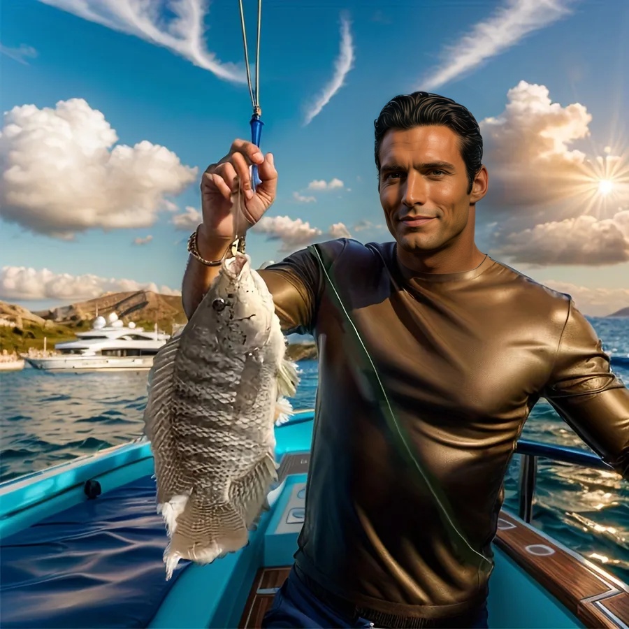 Rubber Maggots Fishing Bait Set With Hooks