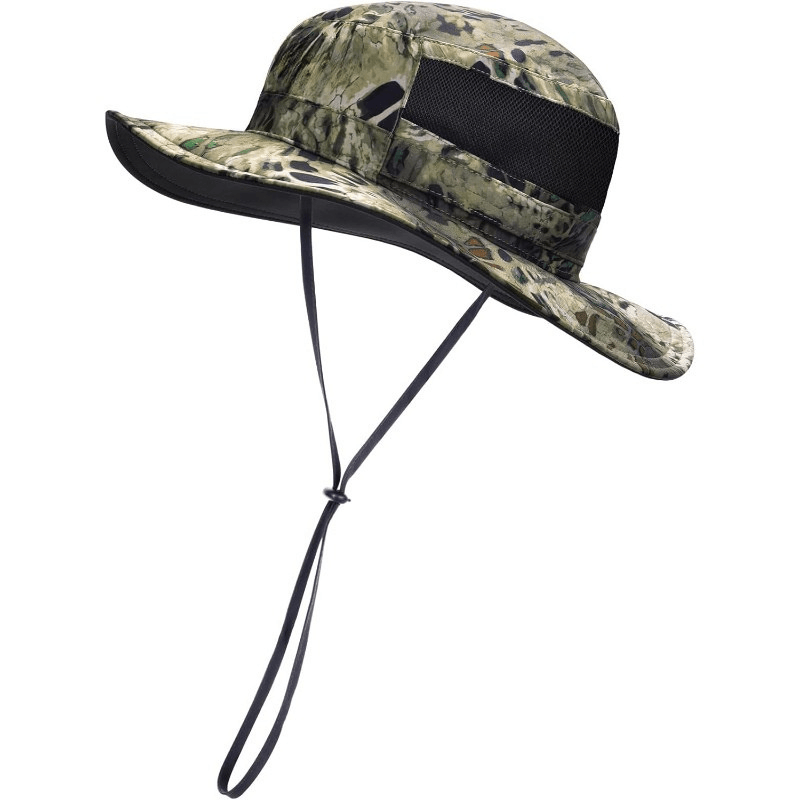 Lightweight Wide Brim Sun Hat For Outdoor Activities And Travel - USA Fish Bait