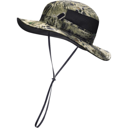 Lightweight Wide Brim Sun Hat For Outdoor Activities And Travel - USA Fish Bait
