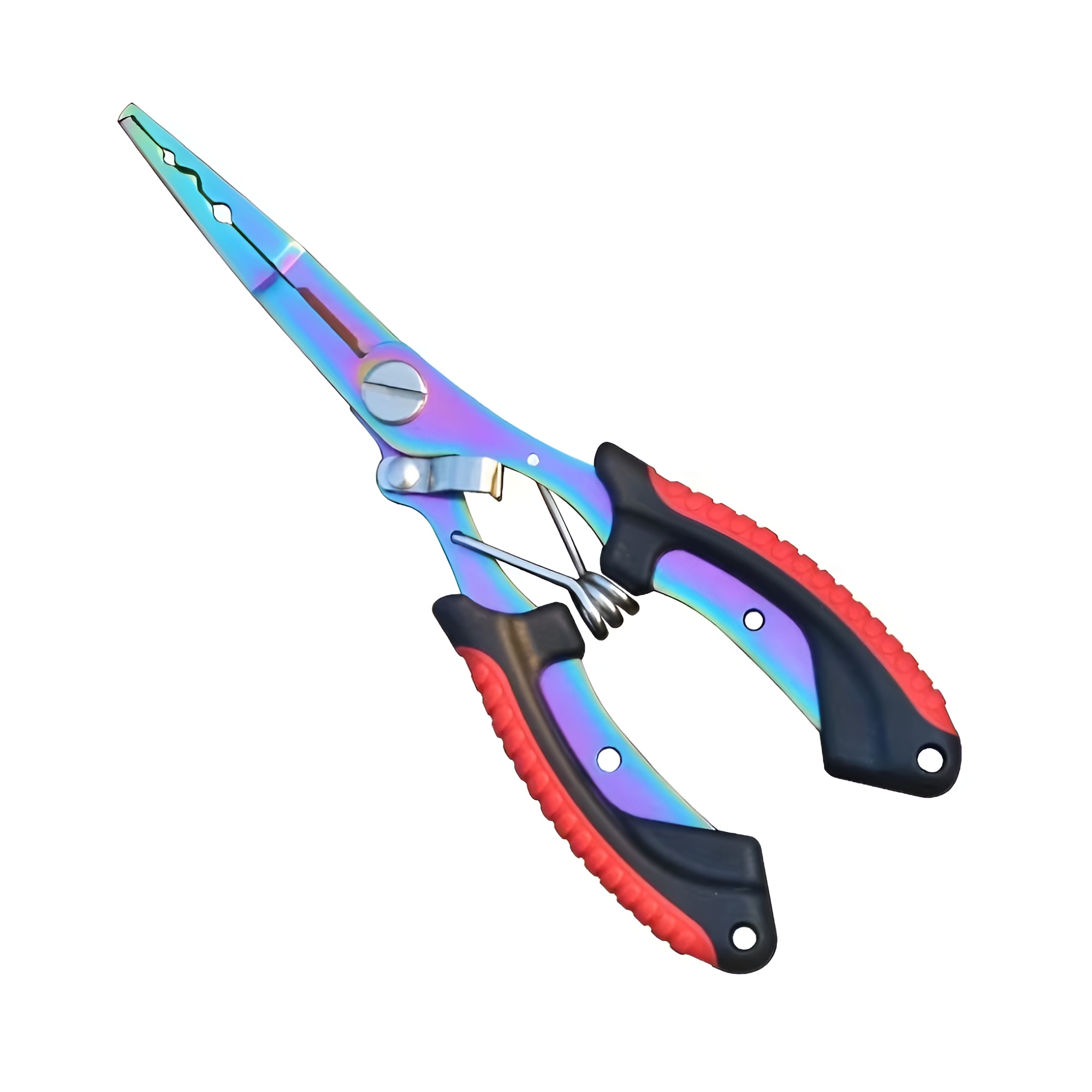 Multi-Functional Fishing Pliers & Gripper - Stainless Steel Hooks, Cutters & Sheath - Lanyard Included