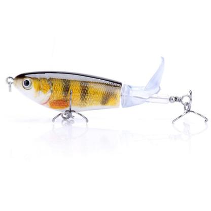 8CM 14G Topwater Whopper Popper Lures-USA Fish Bait