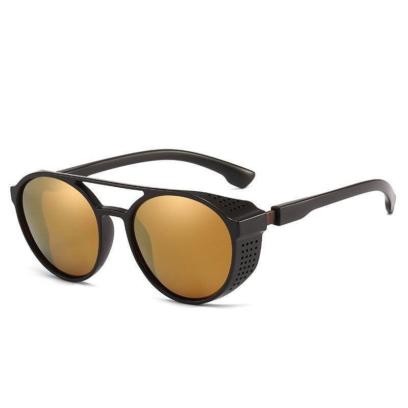 Round Polarized Classic Sunglasses-USA Fish Bait