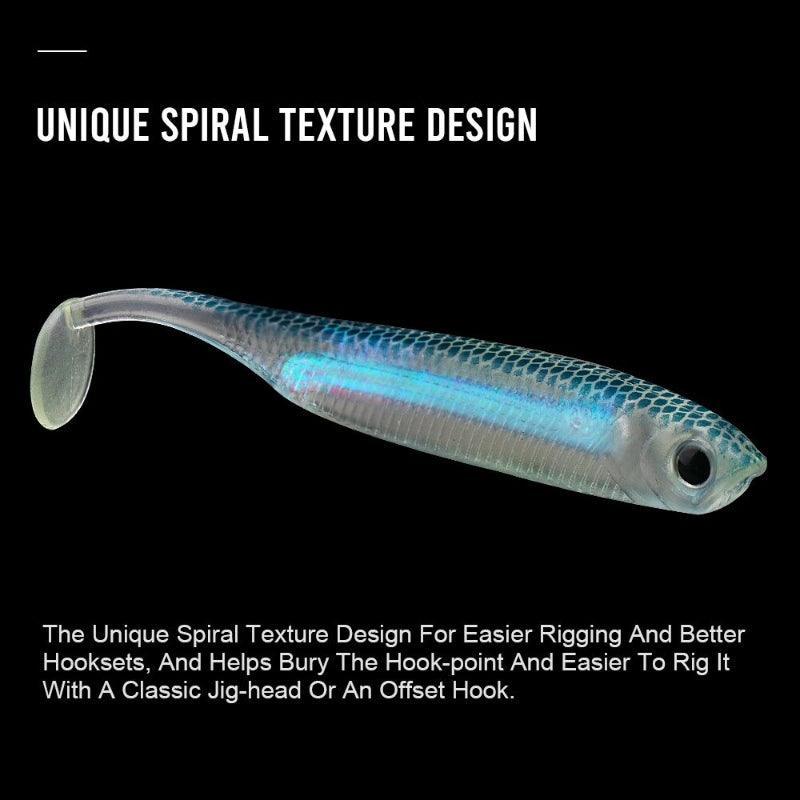 Soft Shad Fishing Lure-USA Fish Bait