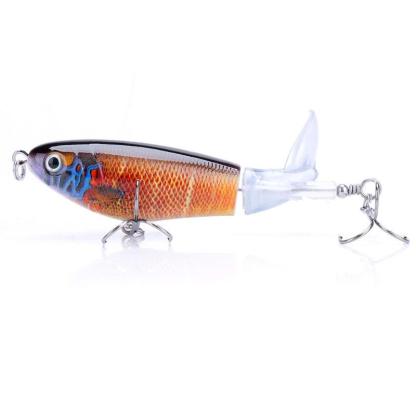 8CM 14G Topwater Whopper Popper Lures-USA Fish Bait