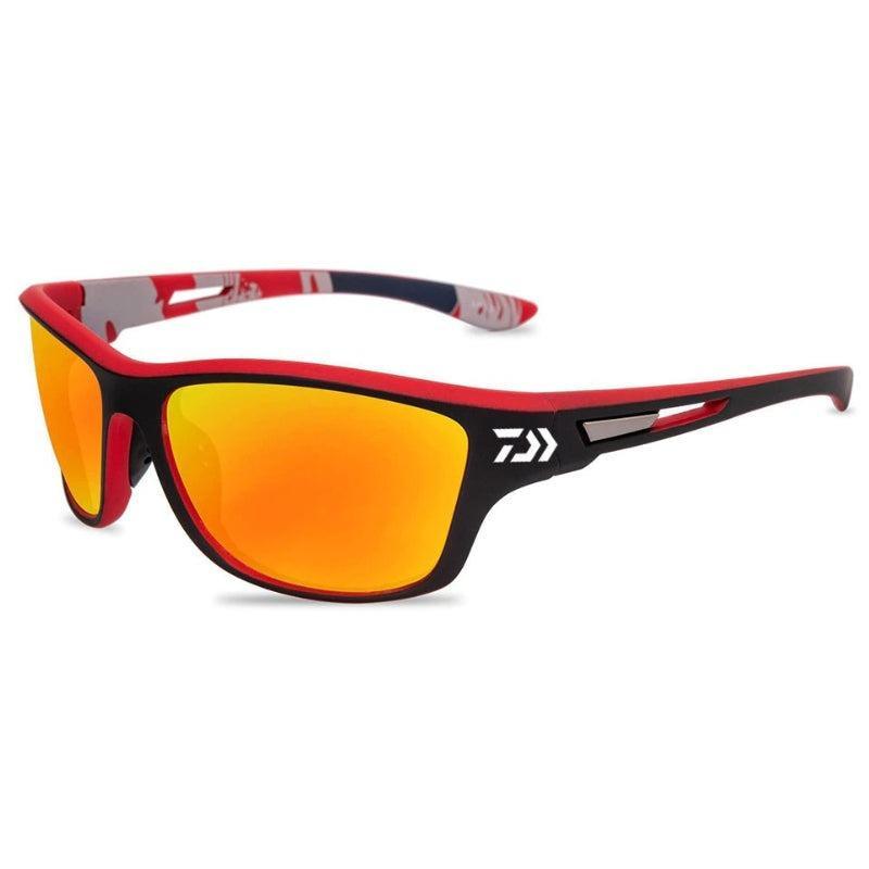 Polarized Fishing Eyewear Sunglasses-USA Fish Bait