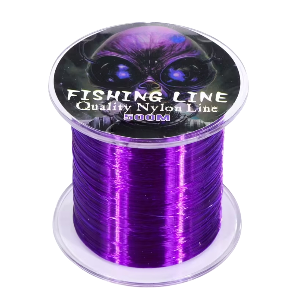 Fishing Line 500 Meters/547 Yards Nylon Fishing Line 7-38 Pounds Abrasion-Resistant Nylon Single Weave Line for Fishing Supplies