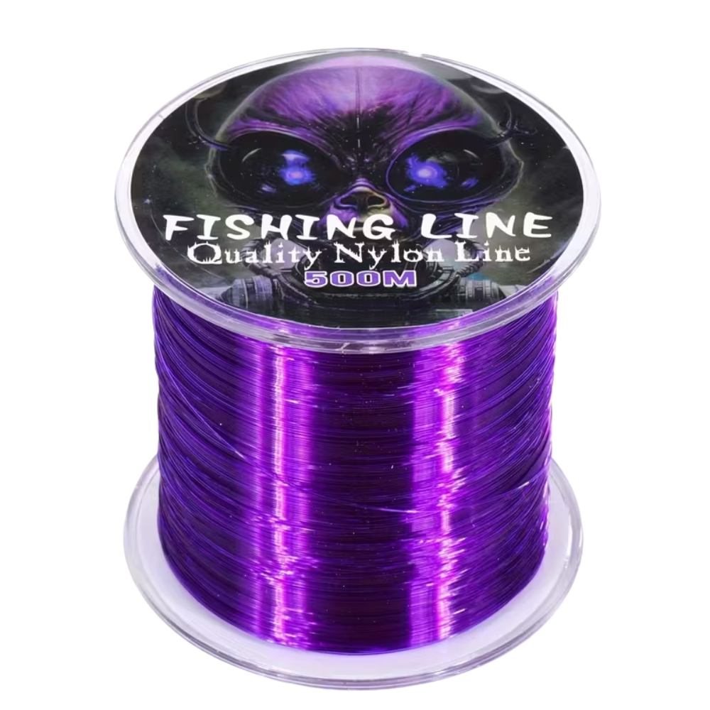 Fishing Line 500 Meters/547 Yards Nylon Fishing Line 7-38 Pounds Abrasion-Resistant Nylon Single Weave Line for Fishing Supplies