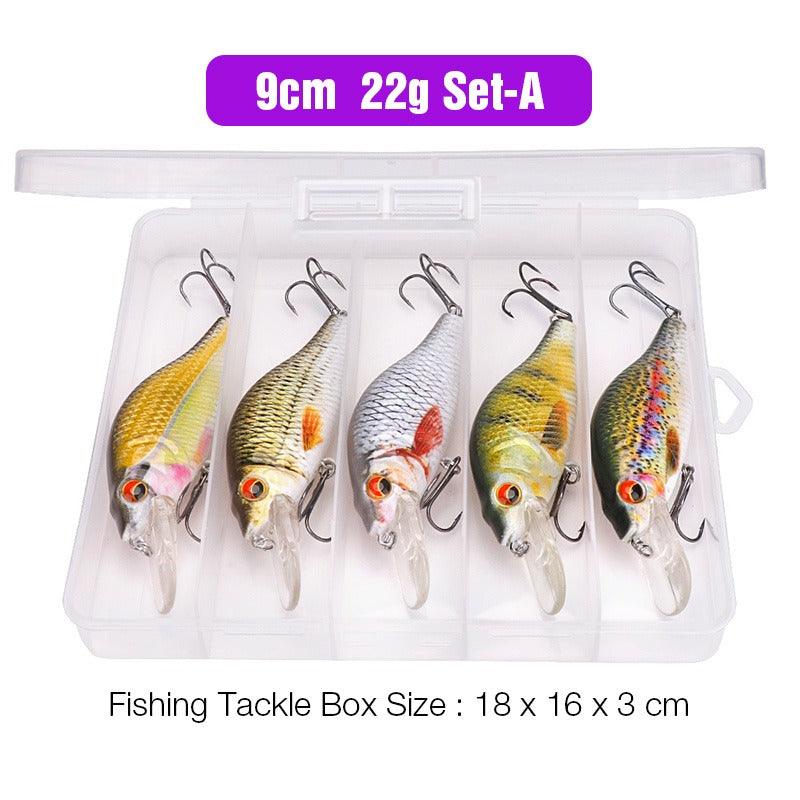 Floating Minnow Wobblers Lure-USA Fish Bait