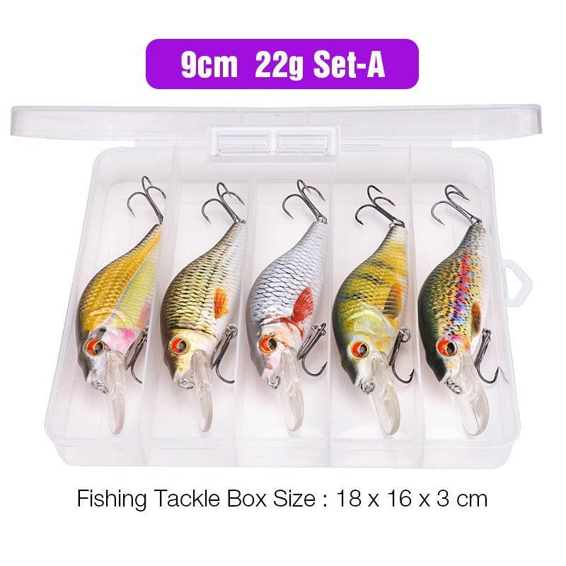 Floating Minnow Wobblers Lure-USA Fish Bait