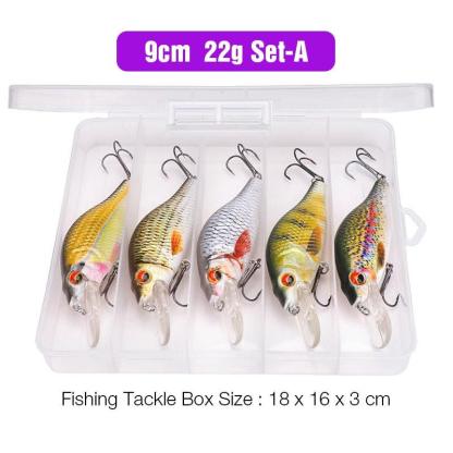 Floating Minnow Wobblers Lure-USA Fish Bait