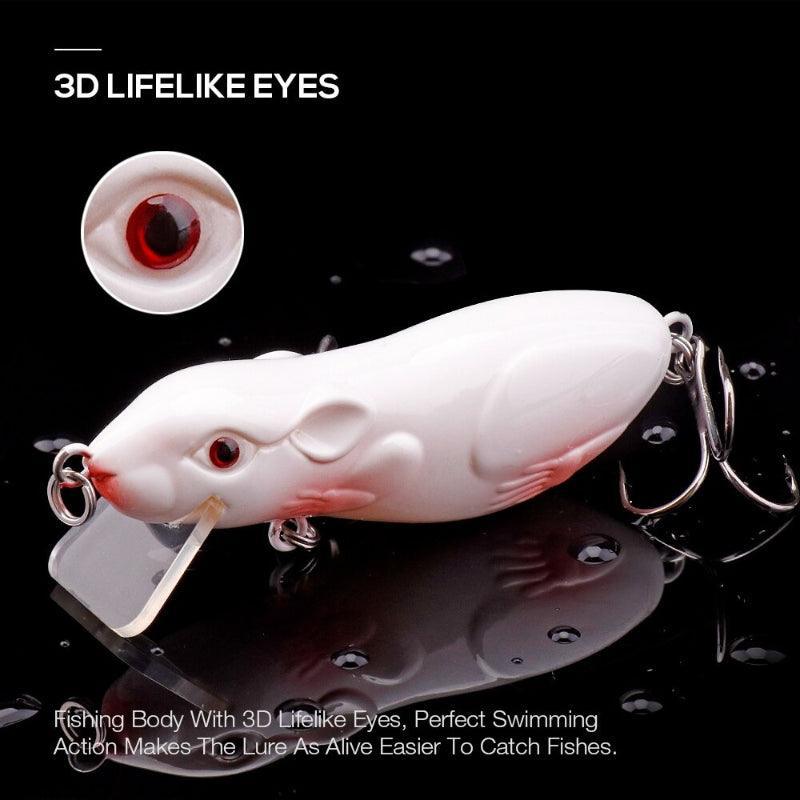 Hard Swimbait Crankbait Black Minnow Fishing Lure - USA Fish Bait