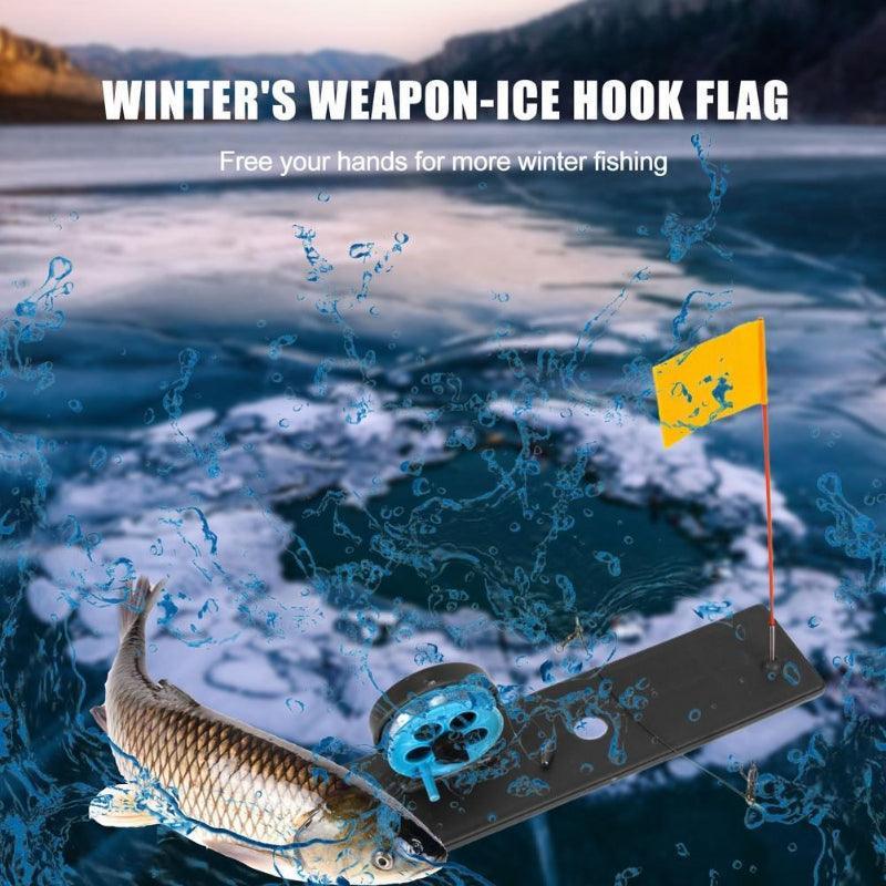Portable Ice Fishing Tip-up-USA Fish Bait