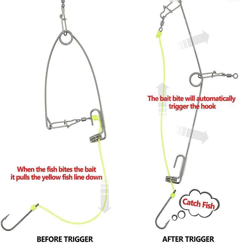 Stainless Steel Fishing Device-USA Fish Bait