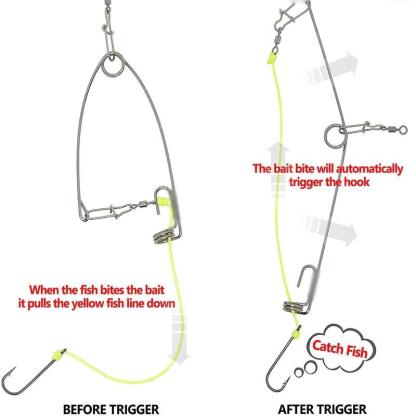 Stainless Steel Fishing Device-USA Fish Bait