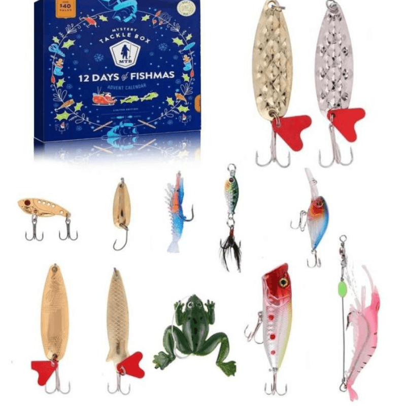 Fishing Gear Countdown - 24 Days Advent Calendar-USA Fish Bait