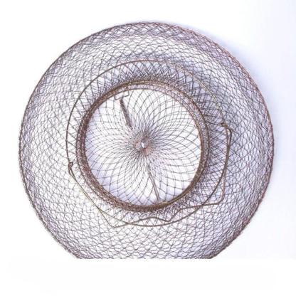 Folding Steel Wire Net-USA Fish Bait