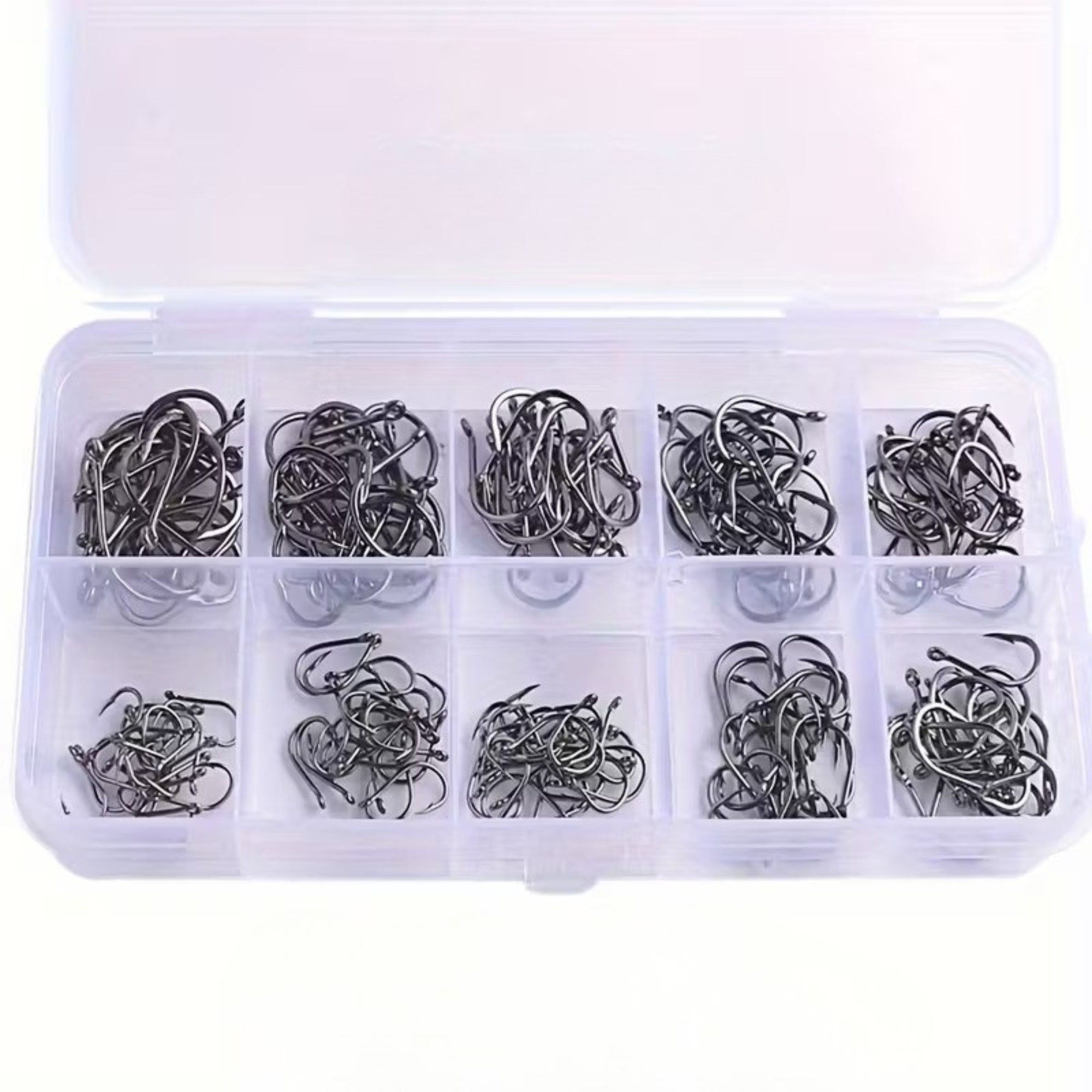 Circular Fishing Hook Assorted Sizes Set