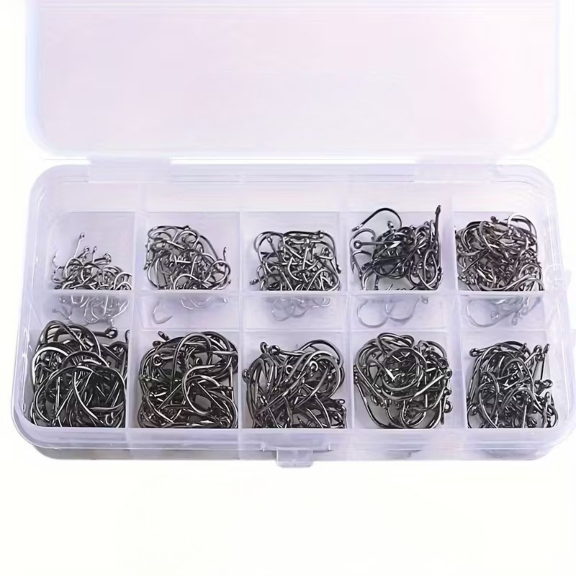 Circular Fishing Hook Assorted Sizes Set