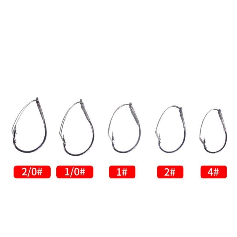 High Carbon Steel Hooks-USA Fish Bait