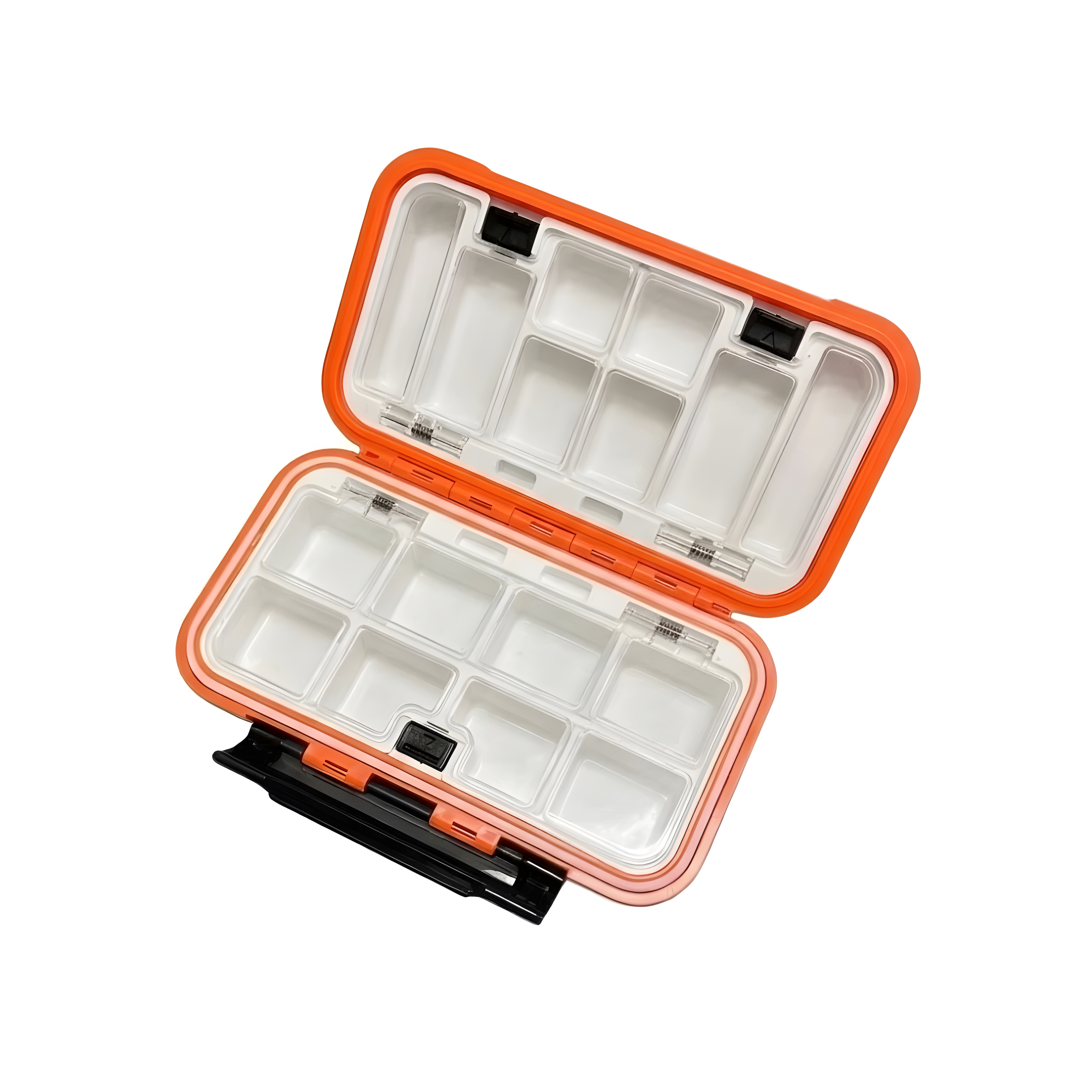 Waterproof Fishing Tackle Box, Fish Hook Fishing Lure Bait Storage Case, Mini Portable Fishing Gear Accessories Box