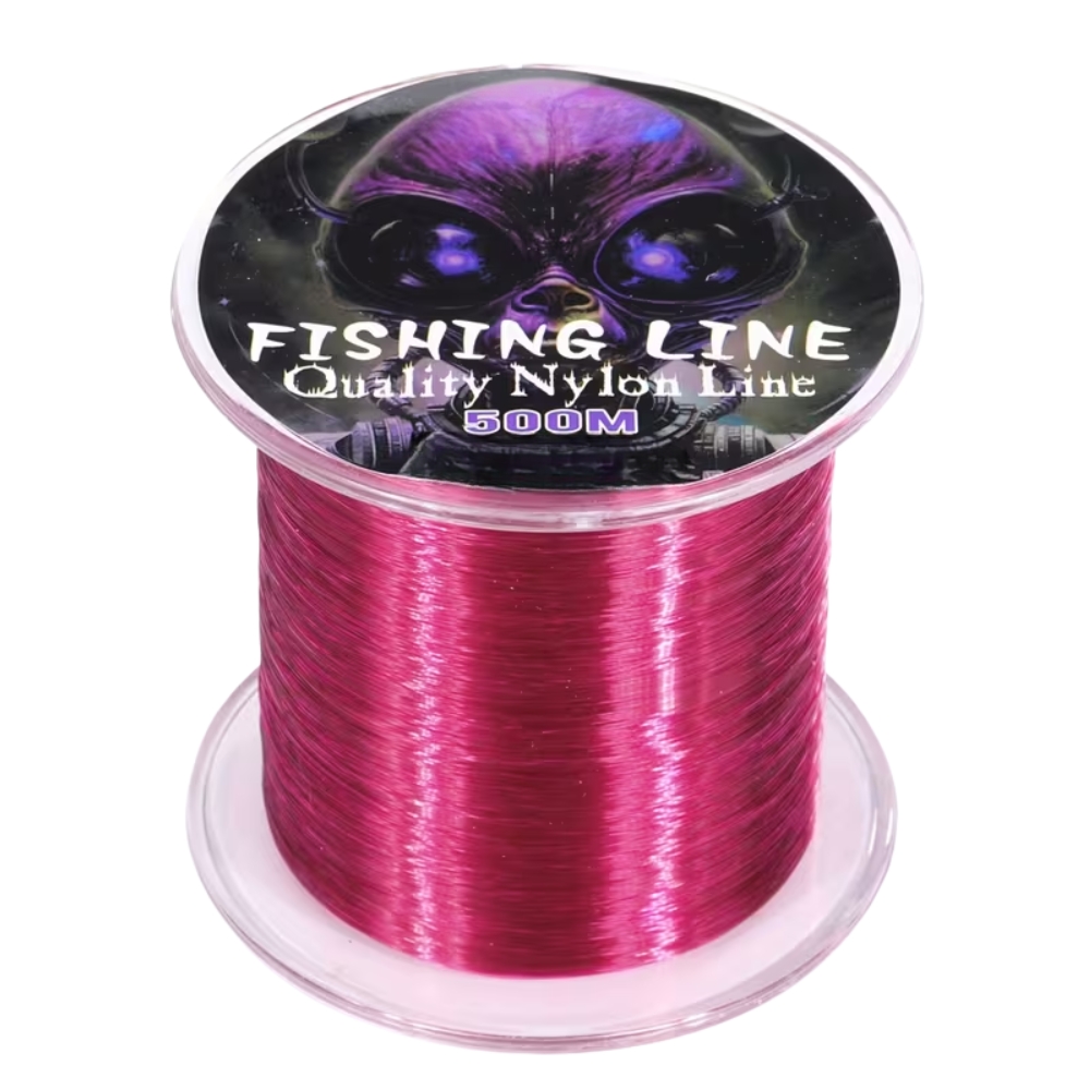 Fishing Line 500 Meters/547 Yards Nylon Fishing Line 7-38 Pounds Abrasion-Resistant Nylon Single Weave Line for Fishing Supplies