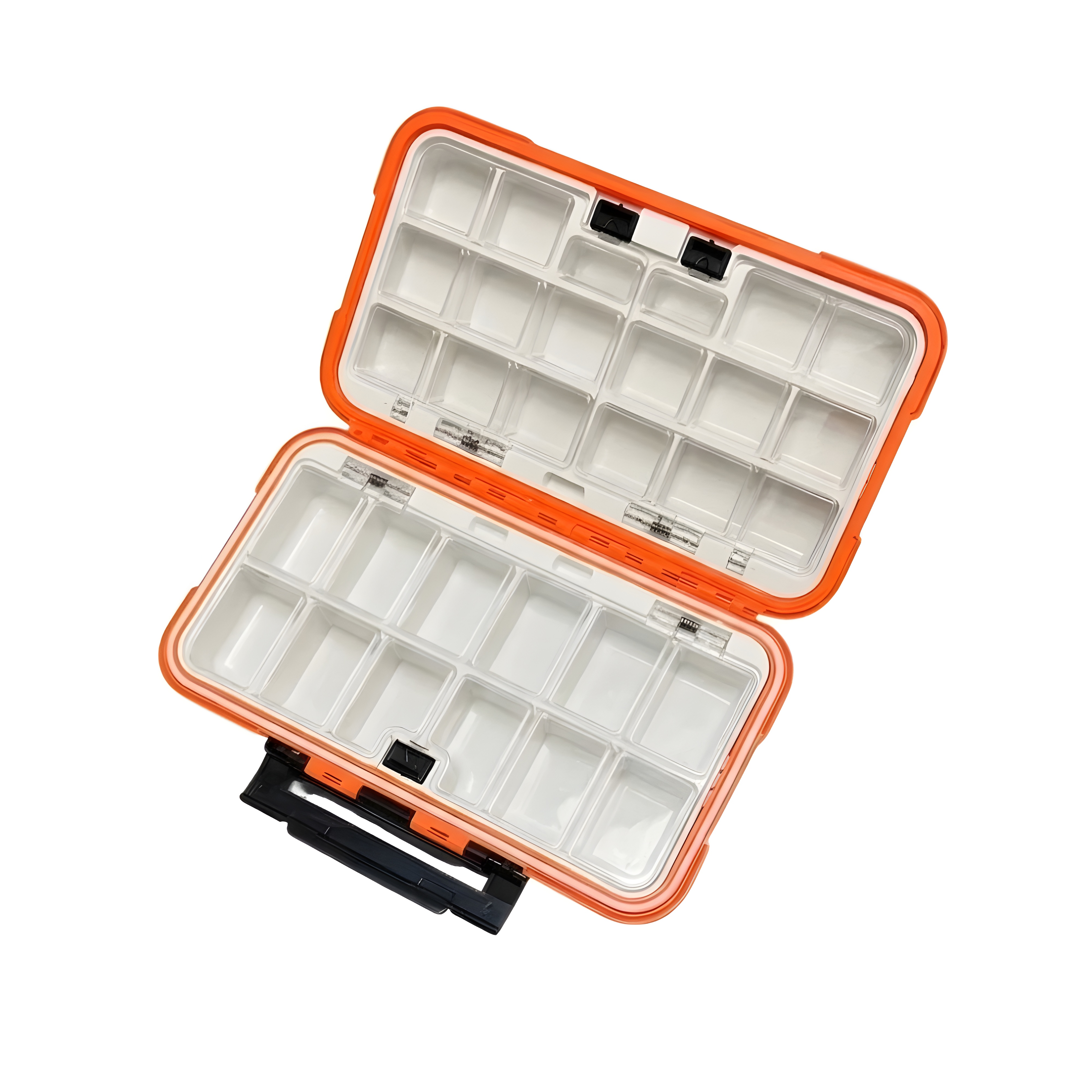 Waterproof Fishing Tackle Box, Fish Hook Fishing Lure Bait Storage Case, Mini Portable Fishing Gear Accessories Box
