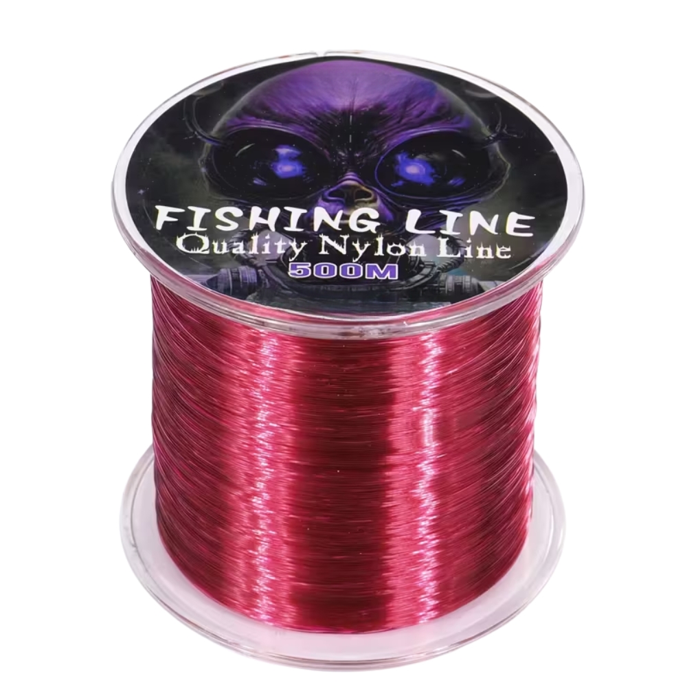 Fishing Line 500 Meters/547 Yards Nylon Fishing Line 7-38 Pounds Abrasion-Resistant Nylon Single Weave Line for Fishing Supplies